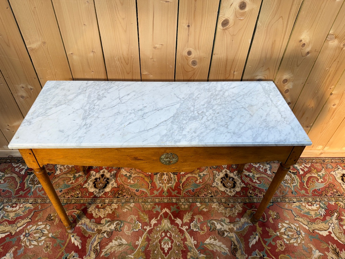 Console d'entrée de style Louis XVI -photo-3