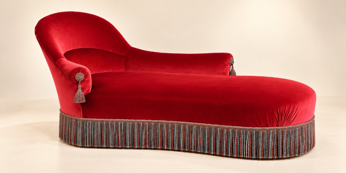 Pair Of Napoleon III-era "crapaud" Armchairs And A Chaise Longue-photo-4