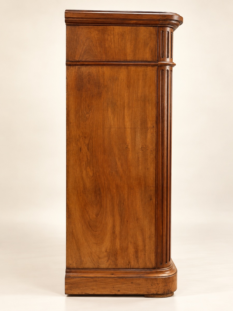 Enfilade à plinthes de style Louis Philippe en acajou -photo-2
