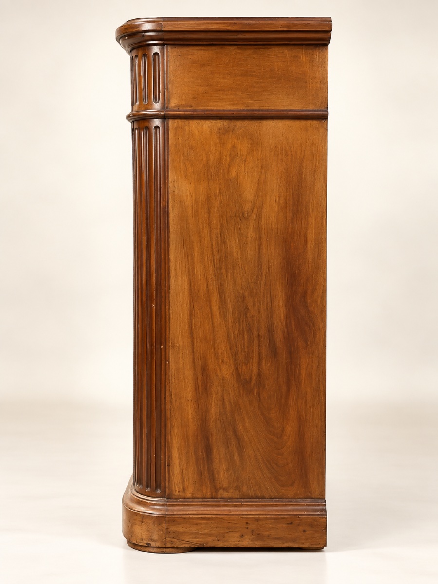 Enfilade à plinthes de style Louis Philippe en acajou -photo-4