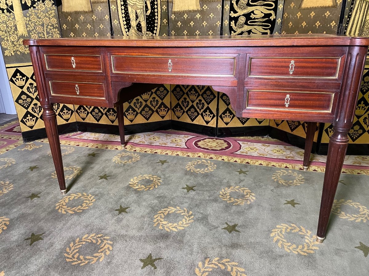 Louis XVI Style Flat Desk -photo-4