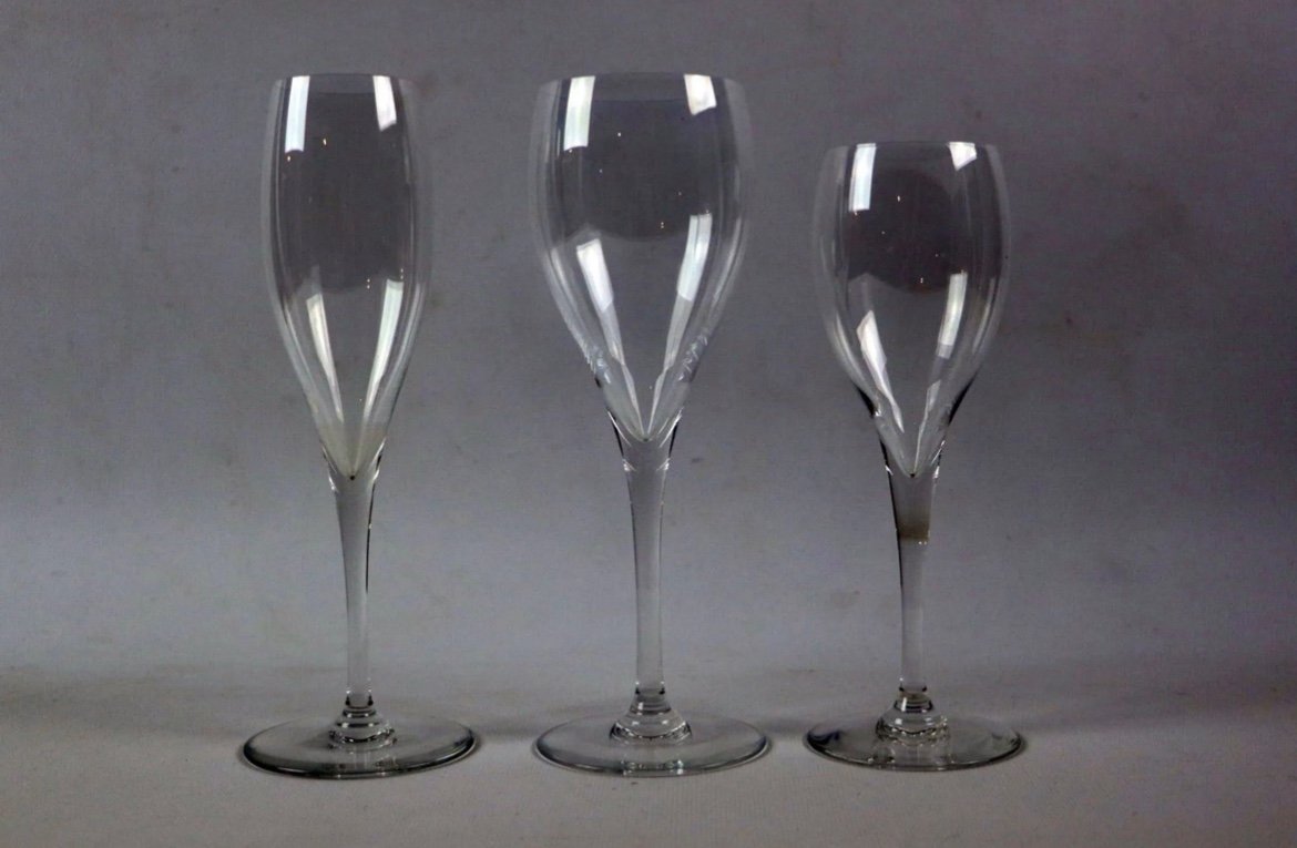 Services Of 36 Baccarat Glasses Model "saint-rémy"