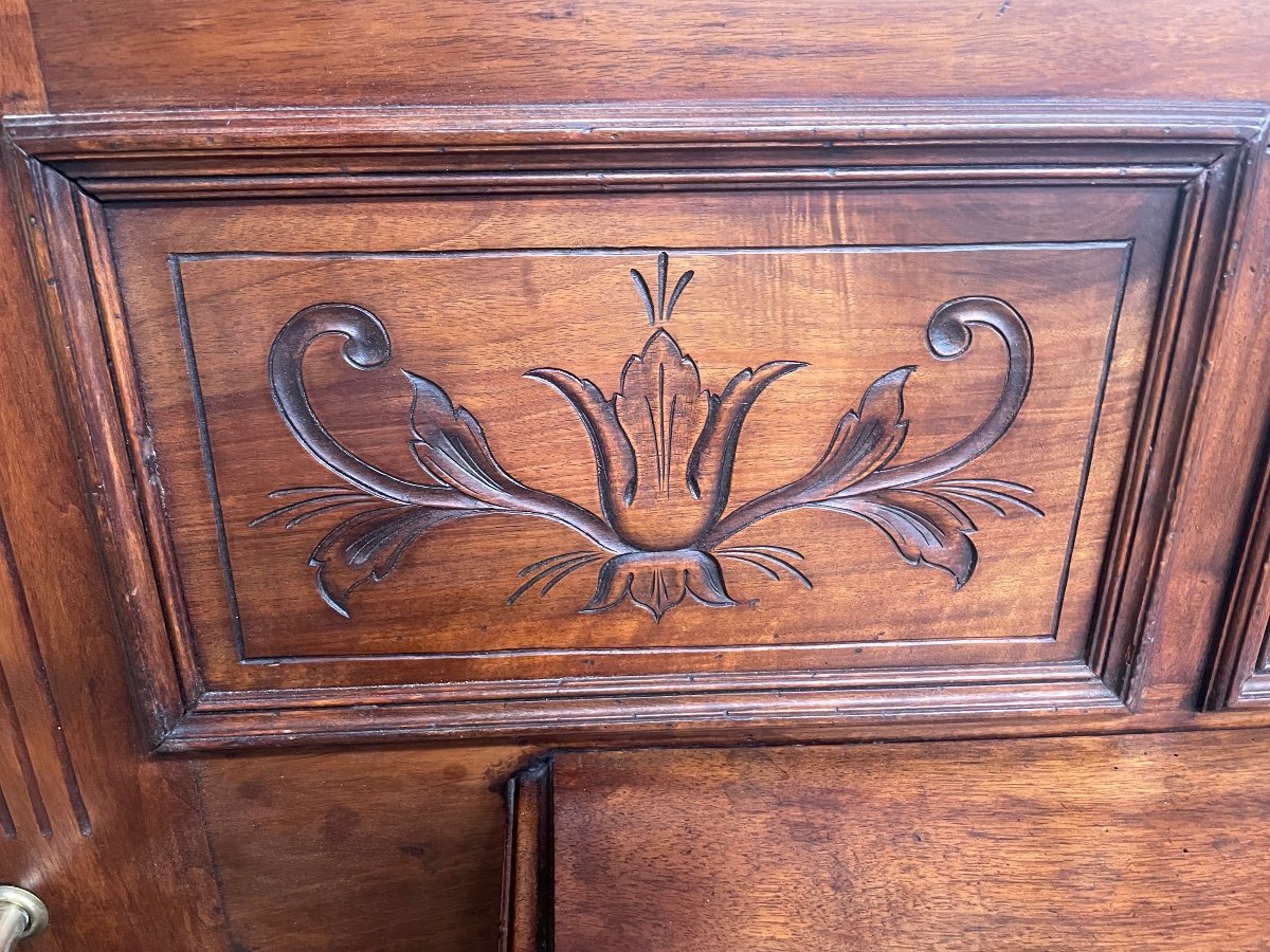 Vestiaire D’entrée En Noyer Napoléon III -photo-1