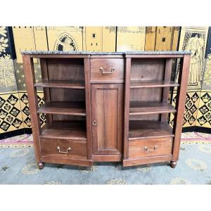 Trolley - Buffet Louis XVI Style In Walnut