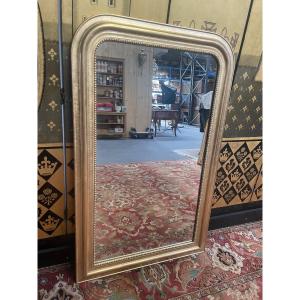 Louis Philippe Period Mirror With Restored Gold Leaf