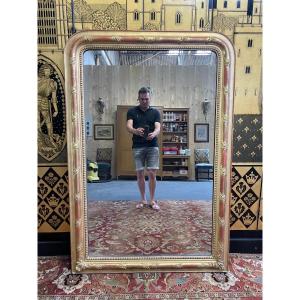 Mirror Louis Philippe Period Gold Leaf