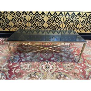 Brass And Marble Coffee Table From Mazy