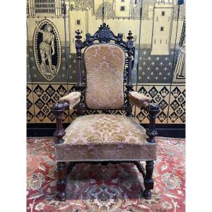 Renaissance Style Ceremonial Armchair