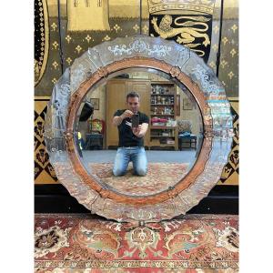 Round Venetian Mirror