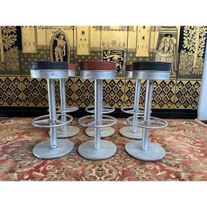 Suite Of 6 Bar Stools 1970