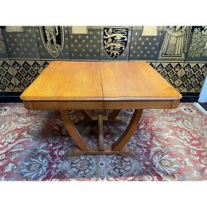 Art Deco Period Dining Table Solid Oak 