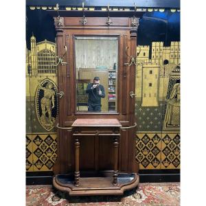 Napoleon III Walnut Cloakroom 