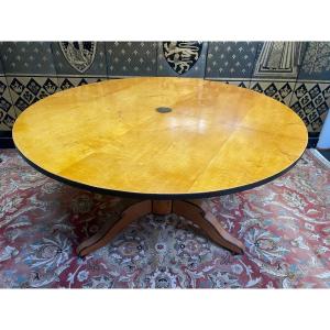 Tripod Pedestal Table - Charles X Round Dining Table 