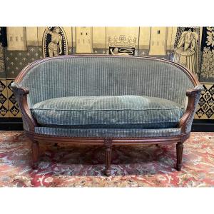 Louis XVI Style Basket Sofa