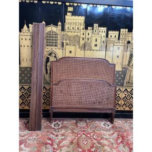 Louis XVI Style Cane Bed 
