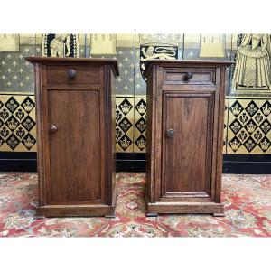 Pair Of Louis Philippe Bedside Tables 