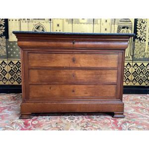 Louis Philippe Period Chest Of Drawers In Oak 