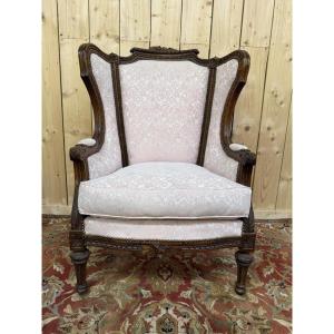 Fauteuil - Bergère de style Louis XVI - Napoléon III