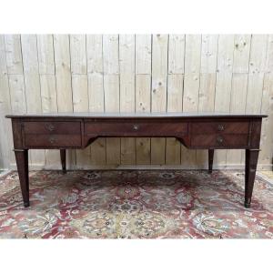 Louis XVI Style Marquetry Desk 196 Cm