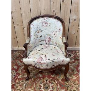 Fauteuil - Crapaud - Chauffeuse gondole Napoléon III
