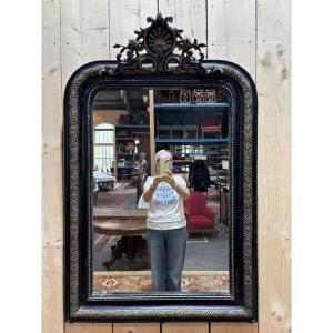 Napoleon III Mirror With Pediment