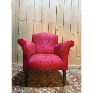 Fauteuil - Bergère style Louis XVI / Napoléon III 