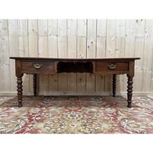 Bureau époque Louis Philippe en merisier 