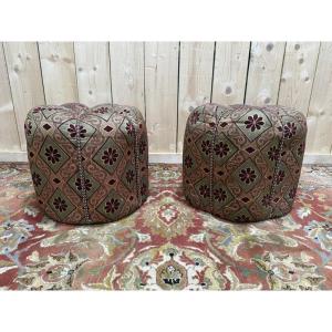 Paire de poids style orientaux 