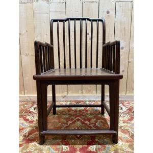 Fauteuil Chinois en bois de rose huanghuali