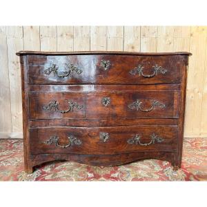 Louis XIV Period Chest Of Drawers In Solid Oak 