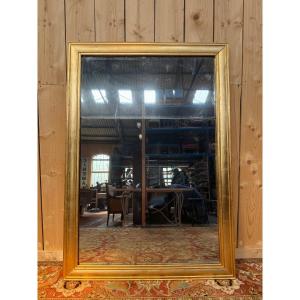 Louis Philippe-era Mirror With Gold Leaf