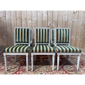 Set Of 6 Louis XVI-style Chairs