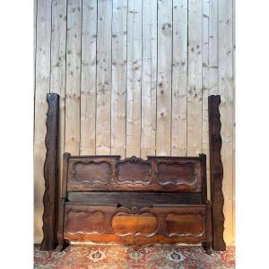 Provençal Wooden Bed, 190/170 Cm