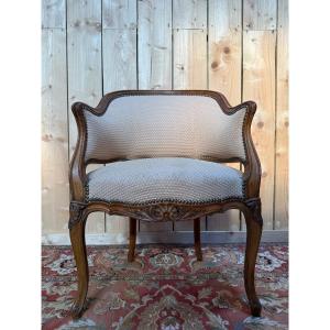 Fauteuil de bureau de style Louis XV