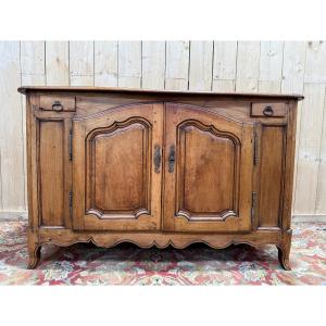 Antique Louis XV-style Sideboard Made Of Cherry Wood