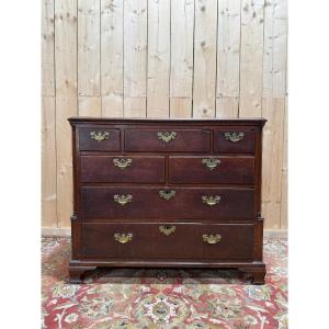 Commode anglaise en chêne massif