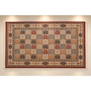 Indo-persian-style Cashmere Rug With Garden Motifs, 320/247 Cm 
