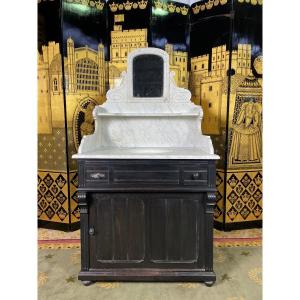 Napoleon III Blackened Wood Vanity Unit 