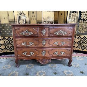 Parisian Chest Of Drawers Louis XV Period