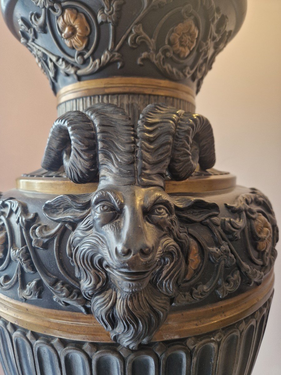  Vase à l'Antique De La Manufacture Gerbling & Stephan -photo-1