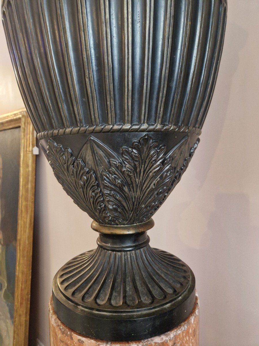  Vase à l'Antique De La Manufacture Gerbling & Stephan -photo-6