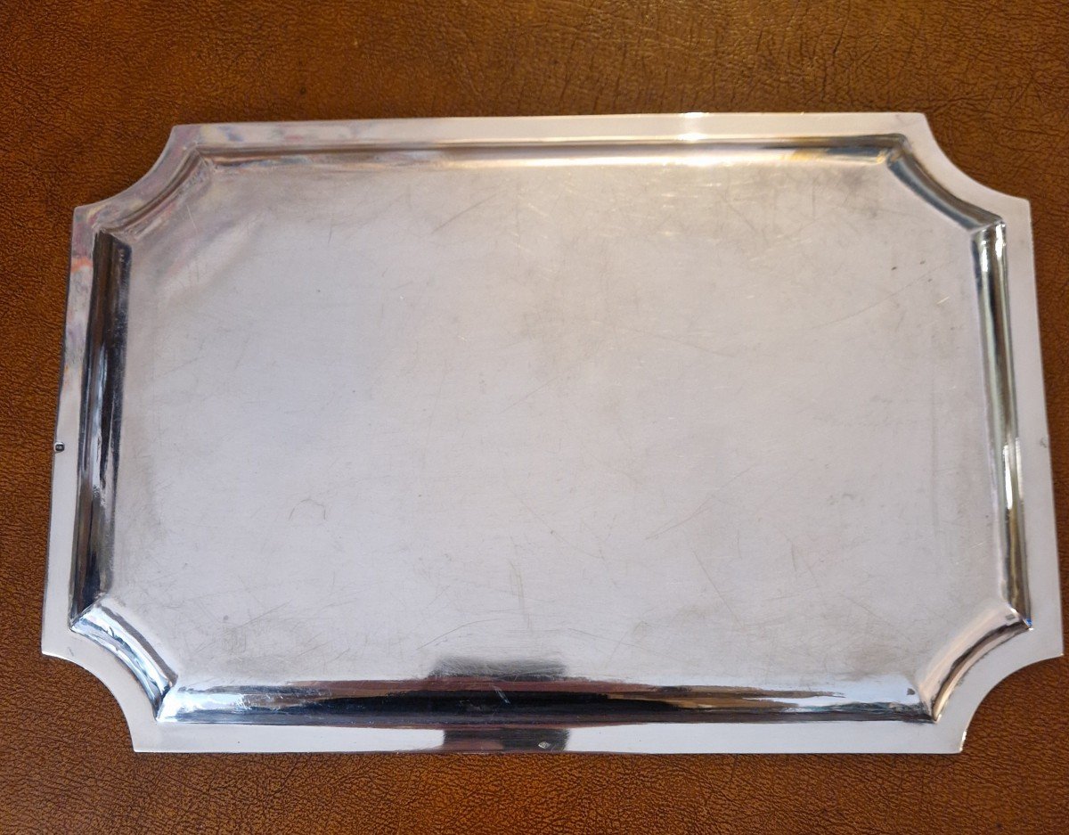 Art Deco Silver Tray-photo-1