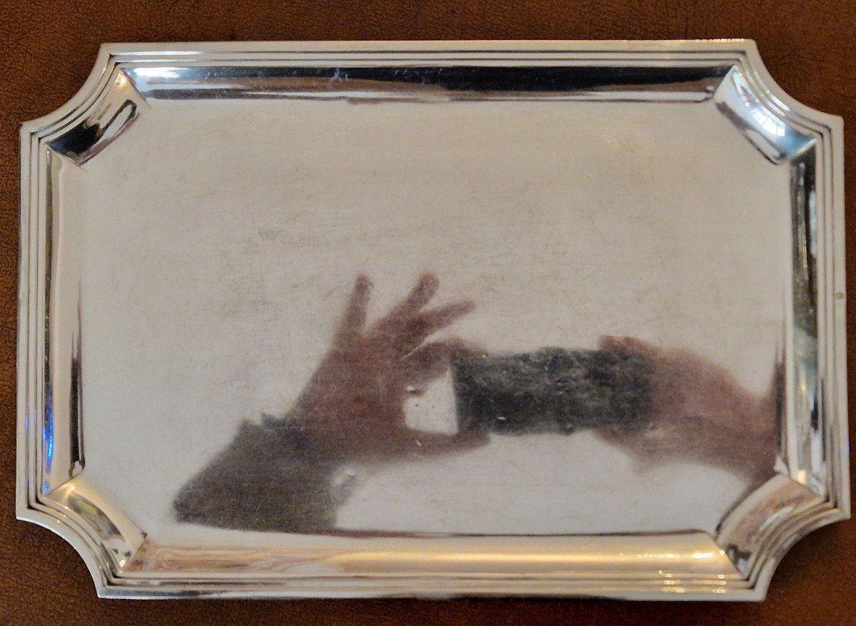 Art Deco Silver Tray