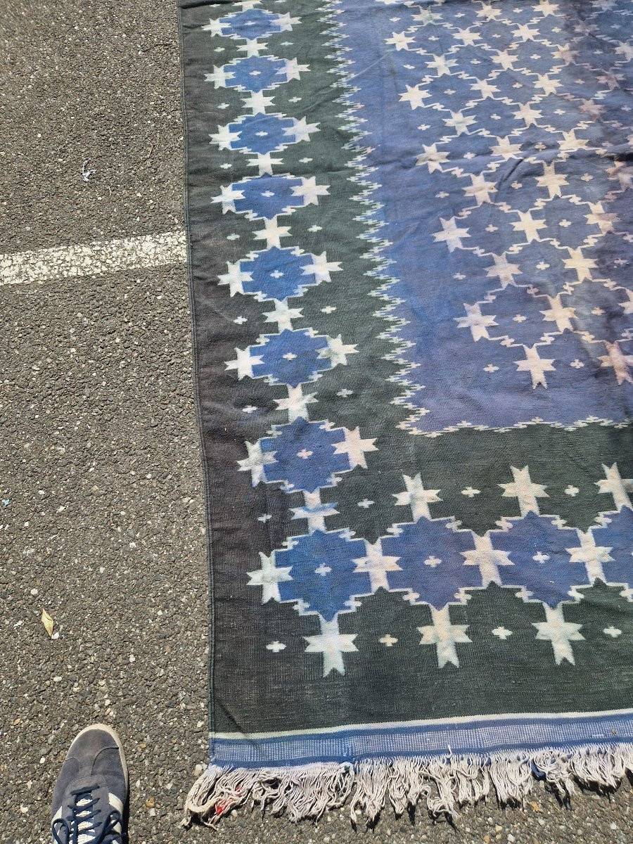 Low-grade Rug, Jodhpur, India Circa 1950-photo-4