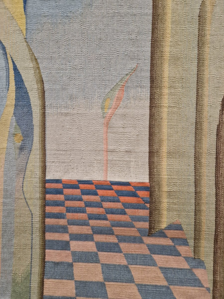 "the Forest Of Birds" Tapestry By Edith Mathon -photo-4