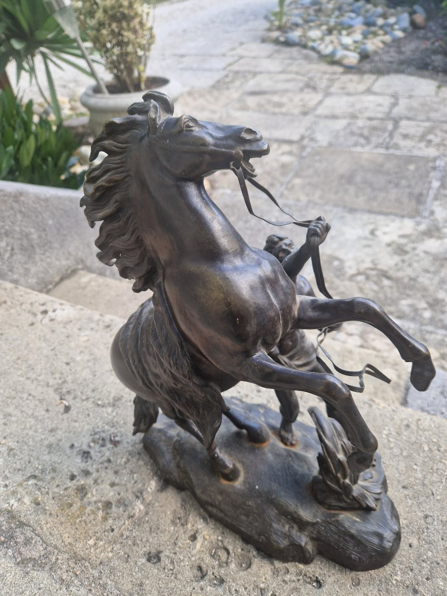"Les chevaux de Marly" d'après Guillaume Coustou-photo-4