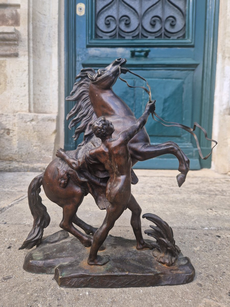 "Les chevaux de Marly" d'après Guillaume Coustou-photo-1