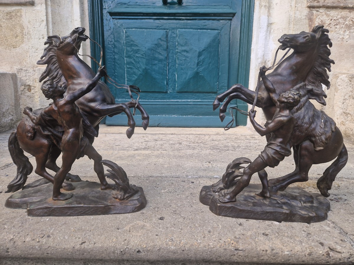 "Les chevaux de Marly" d'après Guillaume Coustou