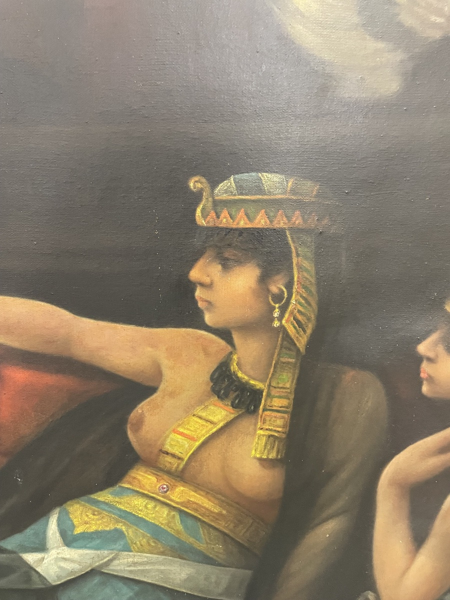 Cleopatre testant les poisons sur les prisonniers -photo-8