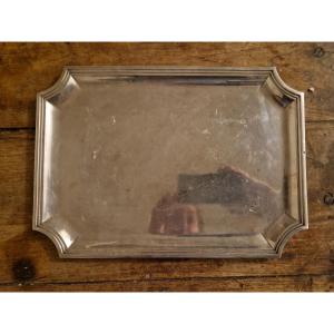 Plateau argent massif